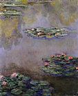 Water Canvas Paintings - Water-Lilies 03